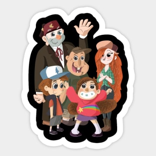 Gravity Falls Sticker